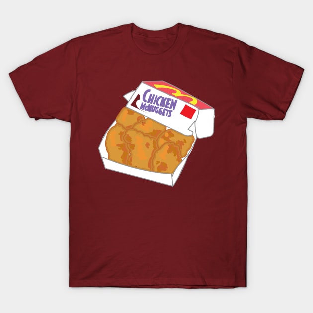 Chicken Nuggets T-Shirt by courtneylgraben